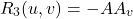 \[R_{3}(u,v)=-AA_{v}\]