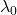\lambda_{0}