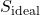 S_{\text{ideal}}