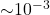 {\sim}10^{-3}