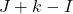 J+k-I