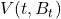 V(t, B_t)