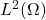 L^2(\Omega)