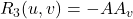 R_{3}(u,v)=-AA_{v}