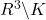 R^{3}\backslash K