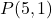 P(5,1)