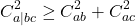 \begin{equation*}C_{a|bc}^2 \geq C_{ab}^2 + C_{ac}^2\end{equation*}