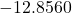 -12.8560