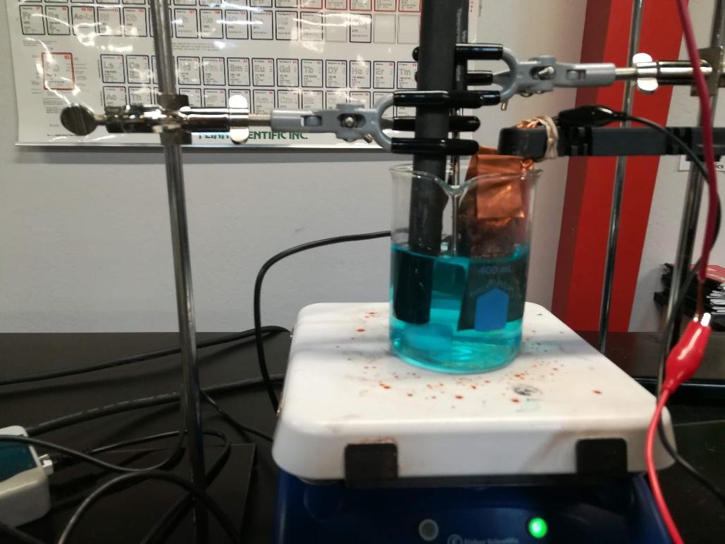 Recovery of Copper in Effluent from Advanced Placement Chemistry Labs