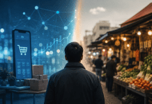 A Statistical Physics Approach to Market Dynamics: Regime Shifts in Digital vs. Local Vendor Choice