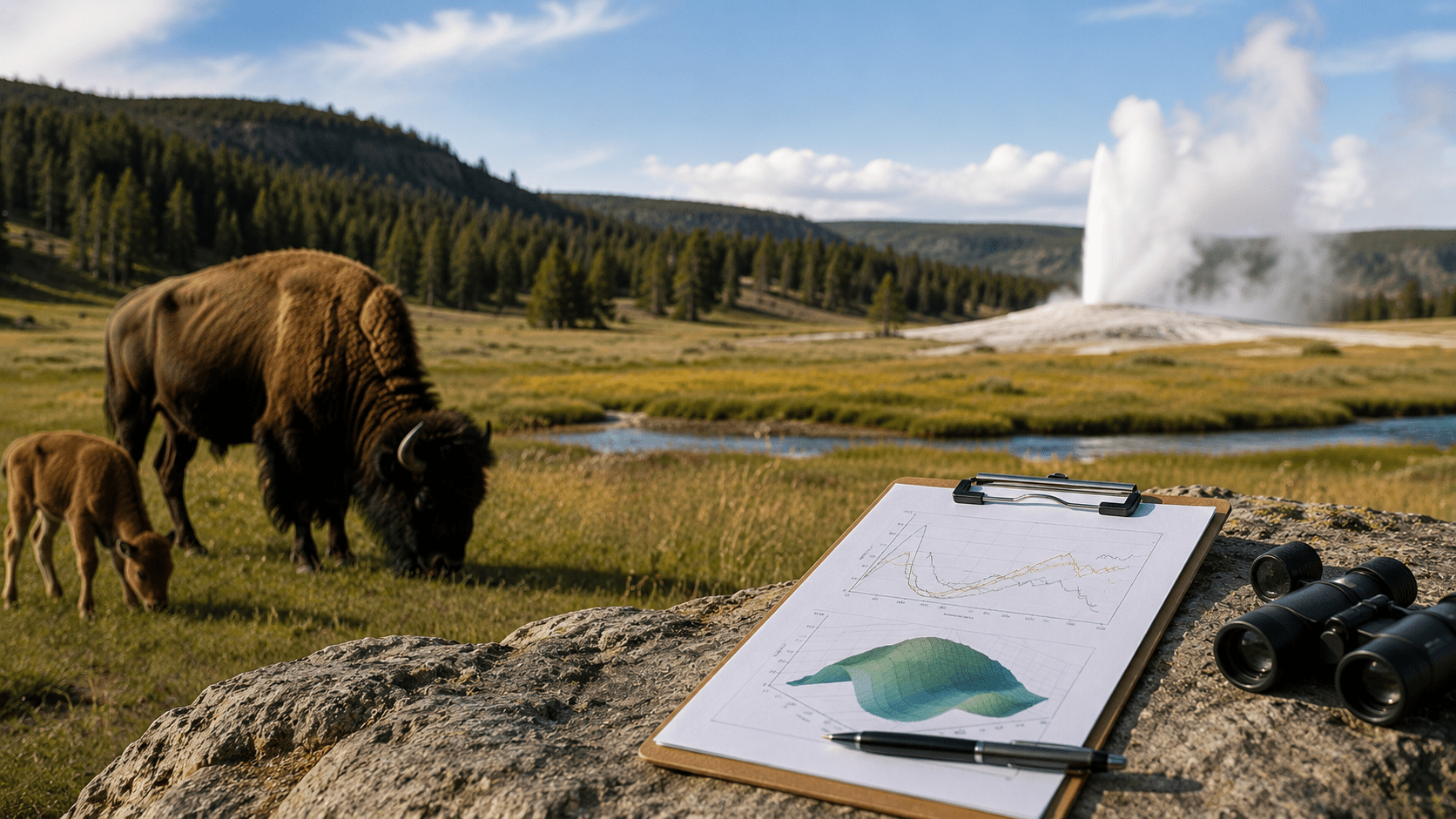 Evaluation of Future Policies for Stabilizing the Yellowstone Ecosystem through the Advanced Lotka–Volterra Predator-Prey Model