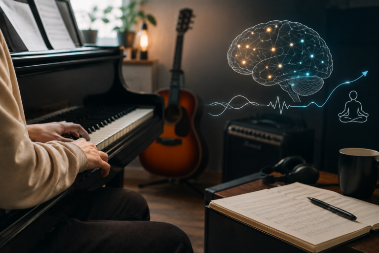 ADHD Musicians Show Distinct Pathways from Stimulation to Well-Being in a Large-Scale Study