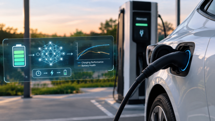 AI-Powered EV Charging Station