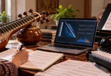 First-Order Markov Pitch-Class Models for Blending Carnatic Raga and Western Chorale Melodies
