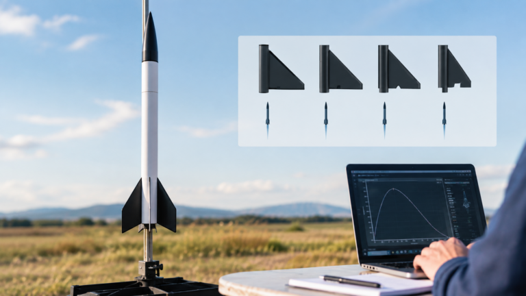 The Effects of Clipped Delta Fin Modifications on a Model Rocket’s Performance