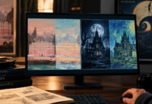 Representing Cinematic Style with Neural Style Transfer: A Case Study of Films by Wes Anderson and Tim Burton