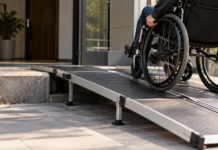 Modeling the Effect of Section Overlap on Structural Performance of Portable Telescopic Accessibility Ramps: A Parametric Beam Analysis