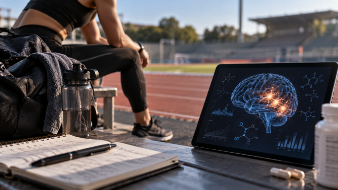 Athlete Training with Brain Science Overlay
