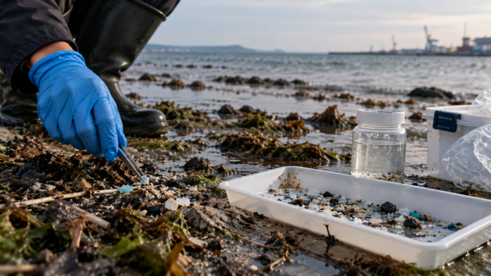 Coastal Microplastic Sampling Fieldwork