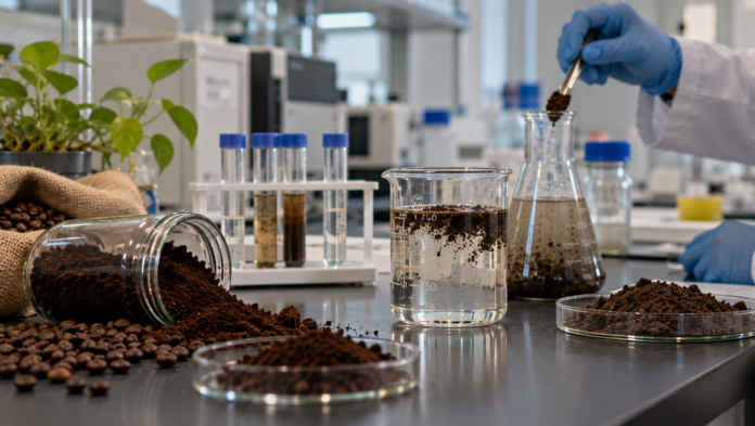 Coffee Grounds Water Testing Lab