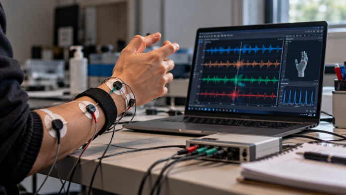 EMG Gesture Recognition Lab Setup