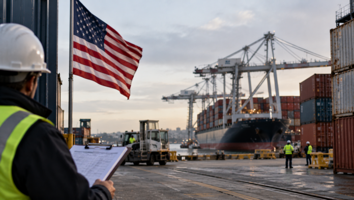 Inspecting the American Container Port (1)