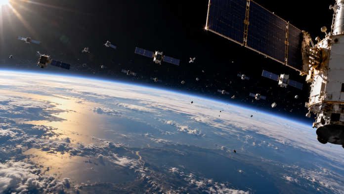 Orbital Dawn Above Earth
