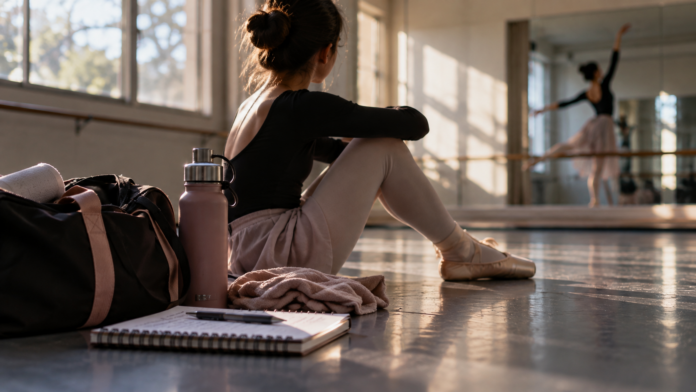 Quiet Ballet Studio Practice