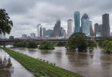 Annual Relationships Between Hydroclimatic Extremes and Extreme Runoff in Houston, Texas